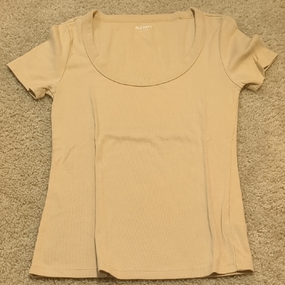 Old Navy Women's Tan Top